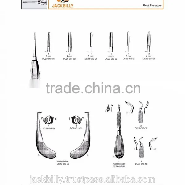 Dental Root Canal Elevators, Dental Instruments ,surgical Instruments, Dental and Surgical Instruments,01 photo-3