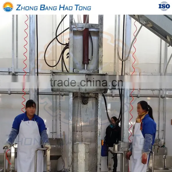 Hydraulic Cattle Dehiding Machine Equipping to Cattle Carcass Dressing Line photo-2