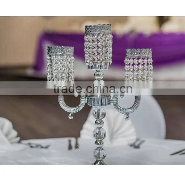 Rechargeable Crystal Chandelier Cordless Table Lamp for Wedding Decoration 2271 photo-3