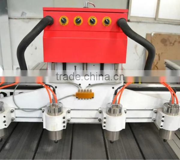 1325 Wood Router 3D 4 Heads CNC Machine photo-4