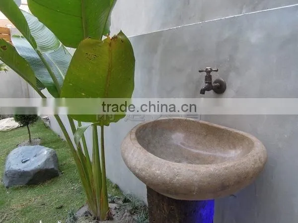 Popular Outdoor Natural Stone Wash Basin photo-2