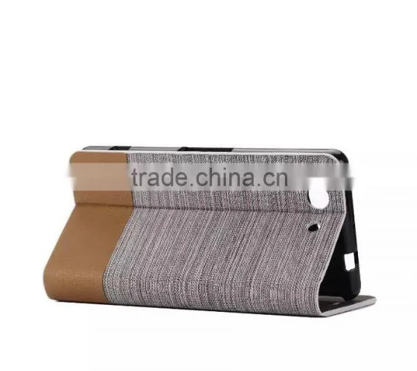 Fabric Wallet Leather Case for Sony Xperia Z3 Mini photo-6