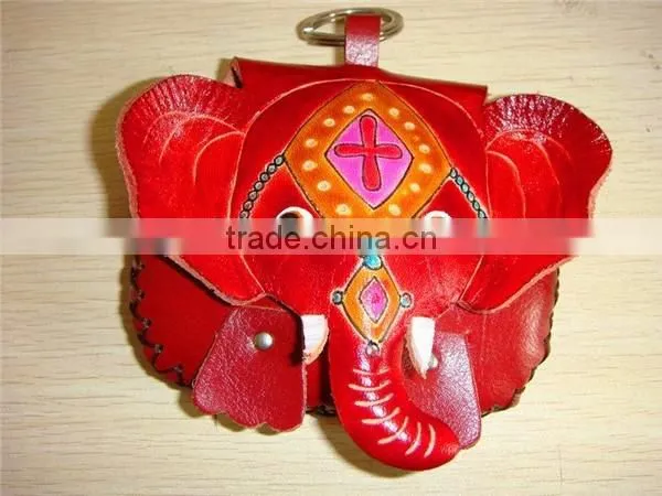 China Supplier 100% Wholesales Night Owl Animals Cute Leather Coin Purse/Leather Coin Purse photo-2
