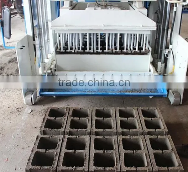 QTM10-15 Hydraulic Automatic Laying Block Machinery, Mobile Tiger Block Making Machine photo-3