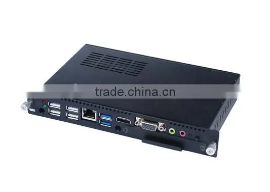 Intel Baytrail Quad Core J1900 OPS 4k Mini pc for Digital Signage photo-2