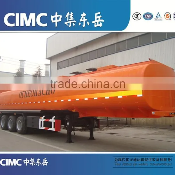 CIMC Manufacture 38cbm Water Tanker Semi Trailer Trucks For Sale photo-6