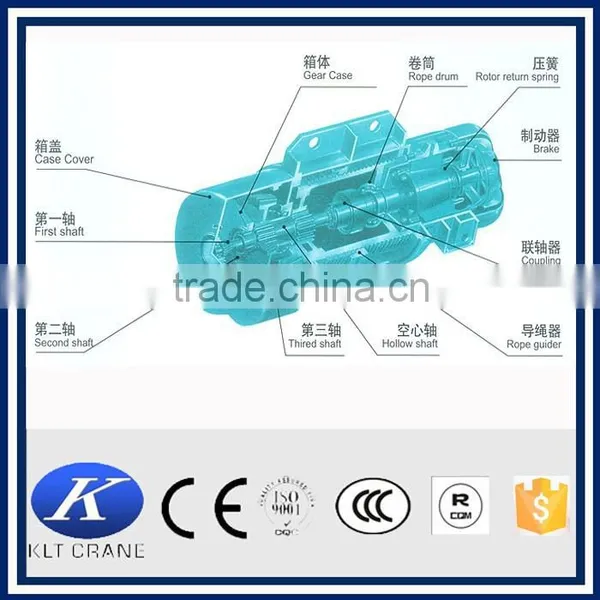 China Made Wireless Remote Control Electric Hoist 5 Ton photo-3