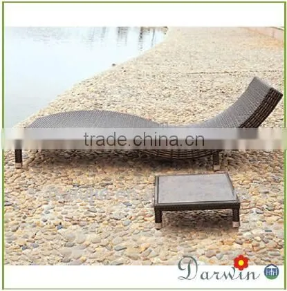Stackable stacking rattan sun loungers chaise lounge