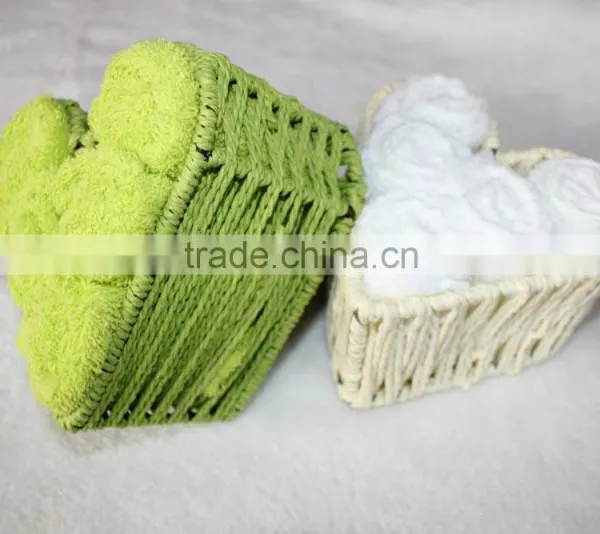 China Towel Manufacturer Soft Solid Color Dobby 100% Egyptian Cotton Towel photo-2