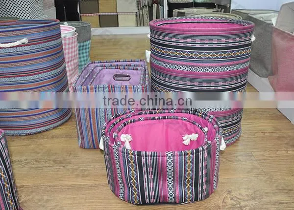 Fashion Laundry Baskets Hampers Set 6 photo-2