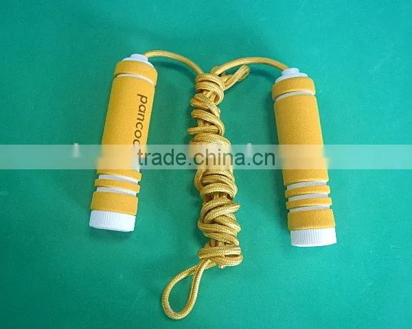 plastic handle jump rope,Eva handle jump rope