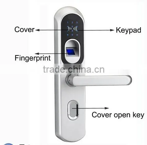 Cheap Biometric Fingerprint Door Lock With Fingerprint Scanner Door Lock photo-4