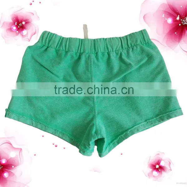 Kevince Terry Fashion Snowflake Wash Shorts Knitting Woman Clothing Stone Wash MOQ 2000pcs photo-5
