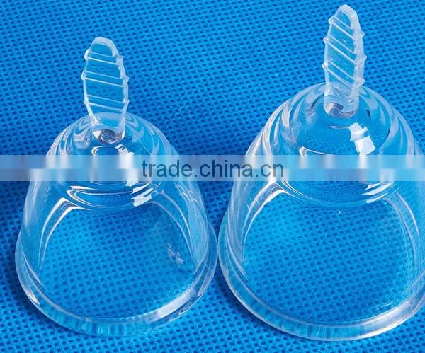 2016 FDA CE 100% Medical Silicone Lady Menstrual Cups photo-5