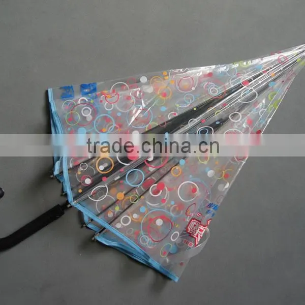 Kids Childildren's Clear Transparent Umbrella, Advertising Clear Umbrella for Sale photo-4