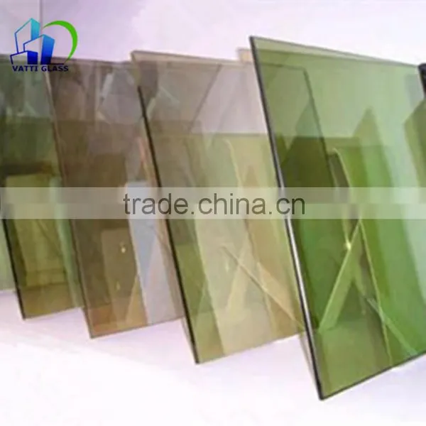 Tinted Tempered Glass Dark Grey Tinted Glass Tinted Glass Curtain Wall photo-5