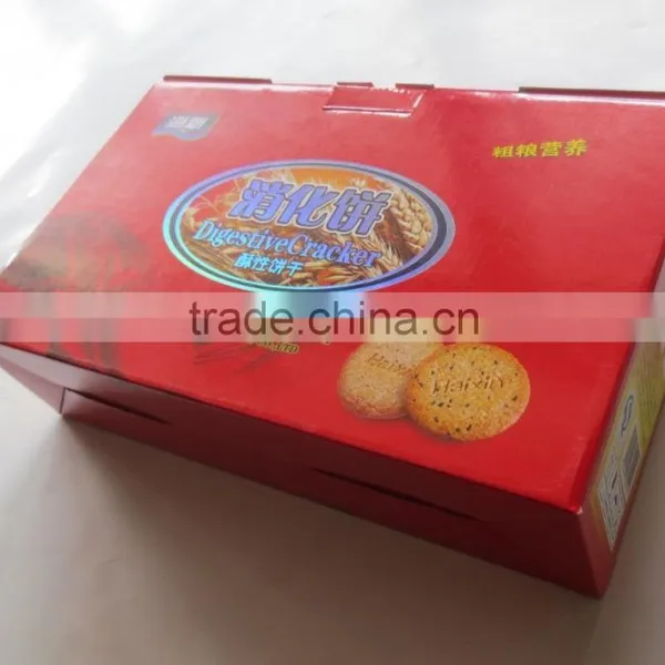 Cracker Box, Biscuit Box, Cardboard Food Packaging Box, Corrugated Box China Wholesale photo-2