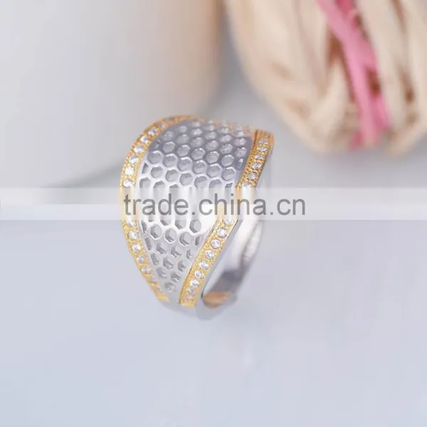 2015 Fashion 925 Sterling Siver Ring Micro Zircon Ring for Men photo-5