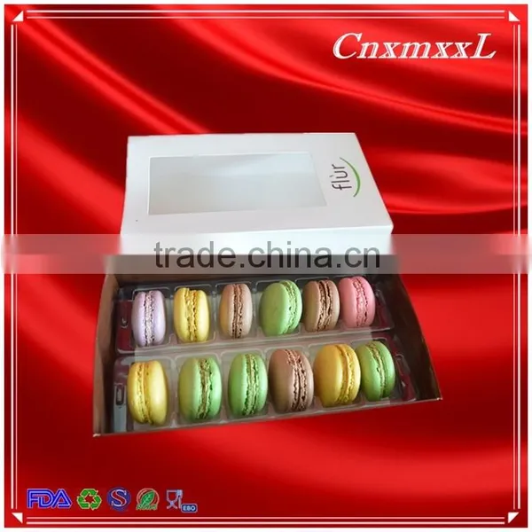 12 Pcs Macarons Paper Box photo-3