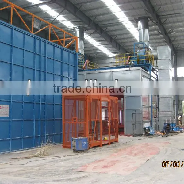 Blasting Coating Booths for Welding Steel Structure