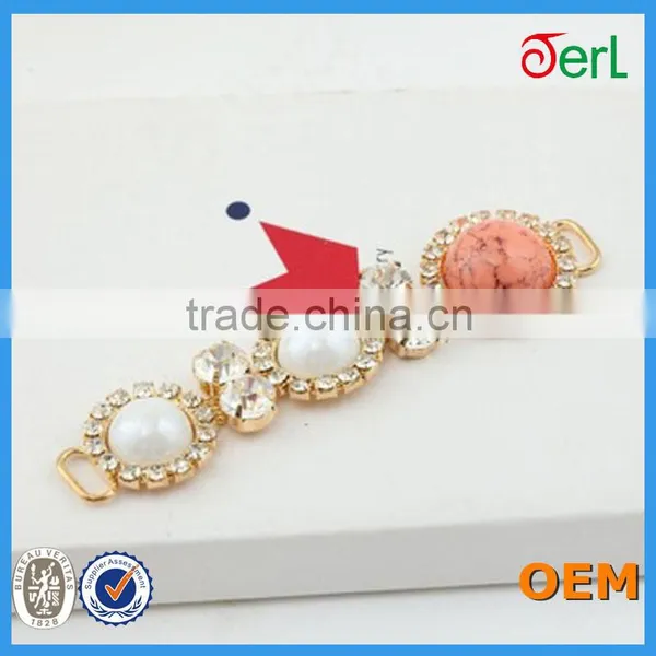 Bling Bling Lady Sandal Decorative Trim Rhinestone Shoe Trim photo-5