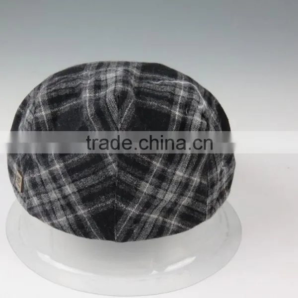 Men's Women's Brown Solid Plain Flat Cabbie Duckbill Newsboy Beret Gatsby Cap Ivy Hat photo-4