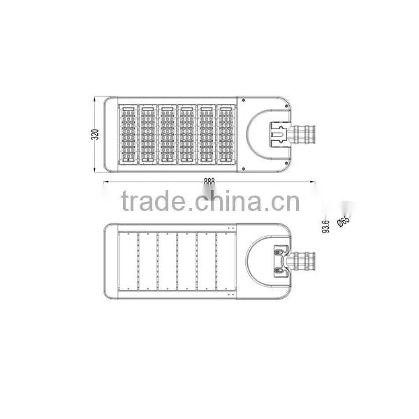 300W Energy Saving Floodlight LED Lens Streetlight 300w Solar Led Street Light photo-4