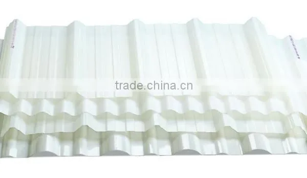 Building Material 1.2mm Uv-protected Weather Resistance Building Material Pvc Roofing Tiles With Great Price