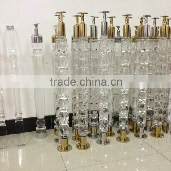 Transparent Acrylic Crystal Baluster/ Acrylic Bubble Handrial photo-4