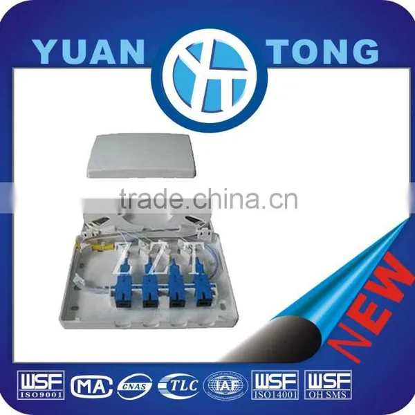 Plastic FTTH 4 Core Fiber Optic Distribution Box photo-2