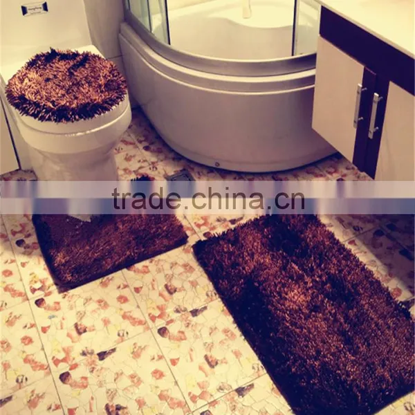 2016 Hot Sale High Quality 3pcs Bath Mat Set photo-2