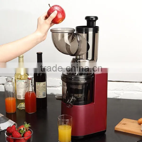 LF-6218 New Arrival 200W AC Induction Motor 80mm Whole Apple Fruit Big Mouth 43 RPM Cold Press Slow Juicer photo-3
