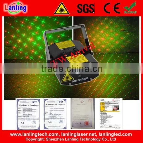 DJ Disco Stage Laser Lighting Show, Club Party Stage Light