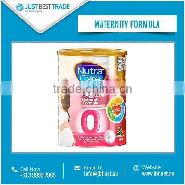 Low-Fat Milk-Based Maternal Nutritional Supplement