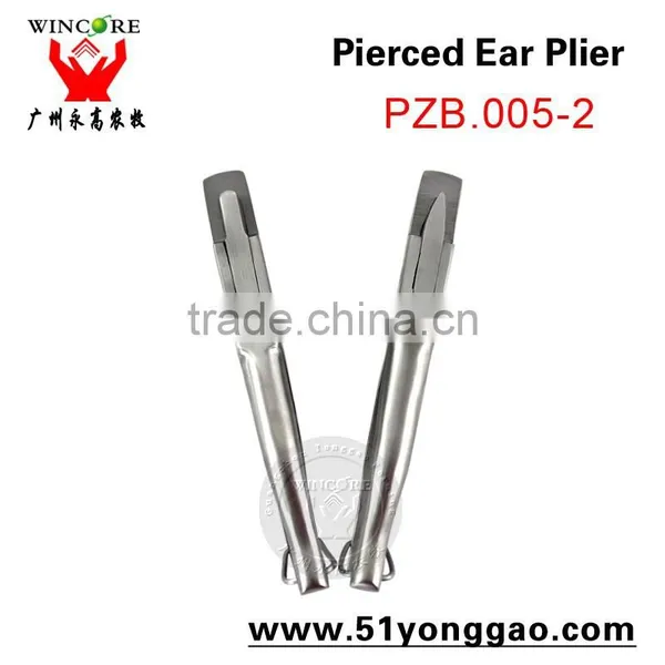 Stainless Steel U or V tupe livestock animal ear marking plier