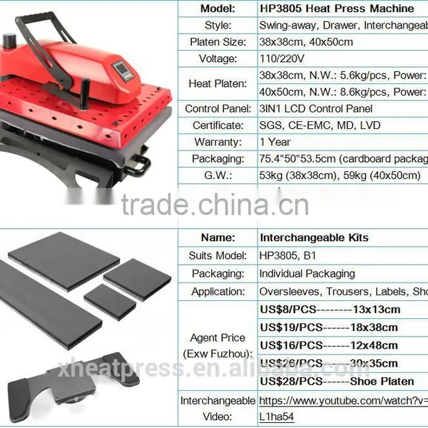 Digital Control Printing Heat Press Machine For T Shirt Sublimation photo-5