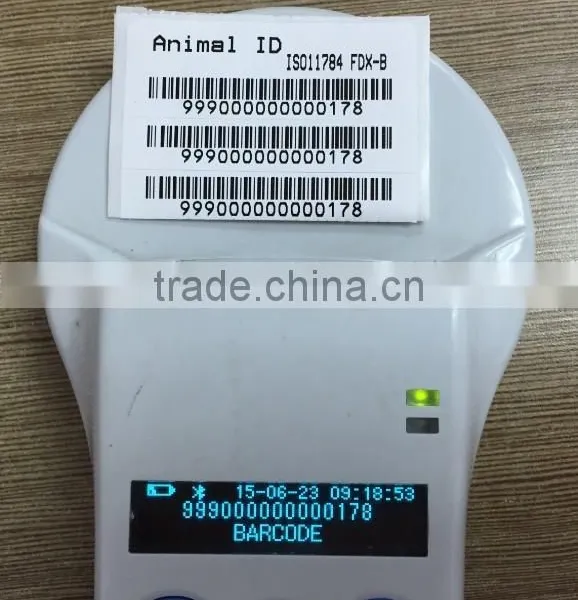 Chip Rfid Glass Transponder Portable Scanner photo-2