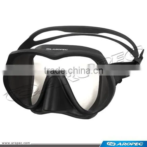 Basalt Single Lens Frameless Silicone Diving Mask