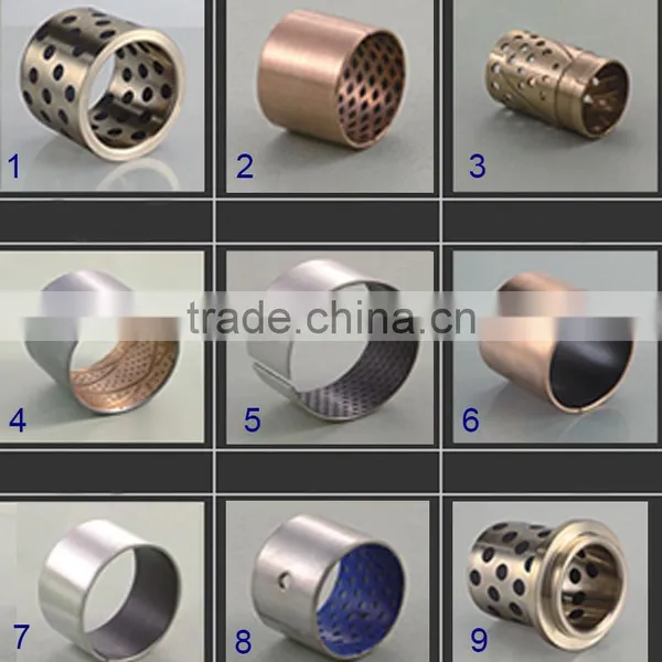 Piston Pin Bush,excavator Heavy Duty Slide Bushing, Bimetal Bimetallic Steel Copper Trunk Bush China Supplier photo-2
