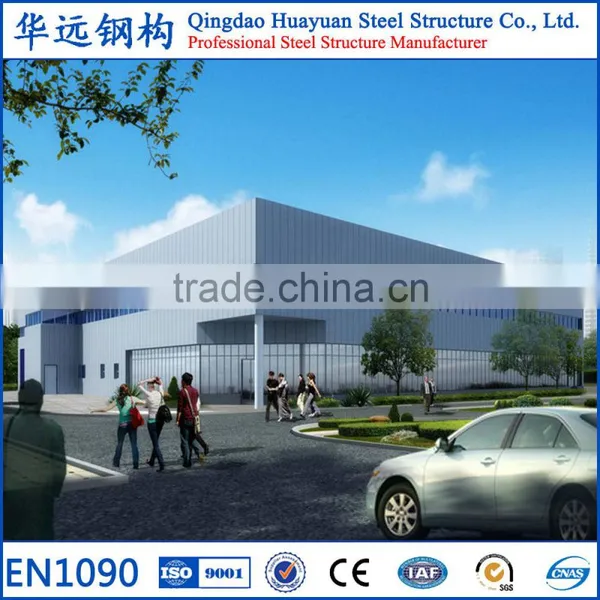 CE ISO SGS Certified Structural Steel Prefabricated Workshop photo-2