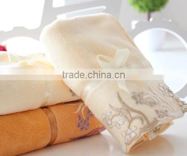 Cotton Bath Towels High Quality for Adult Products China Embroidery Towels photo-2
