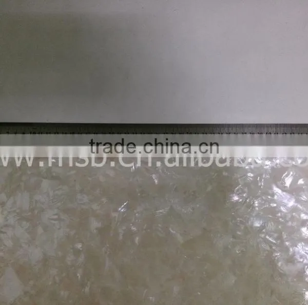 Triangle White Coated MOP Shell Paper for Inlay photo-3