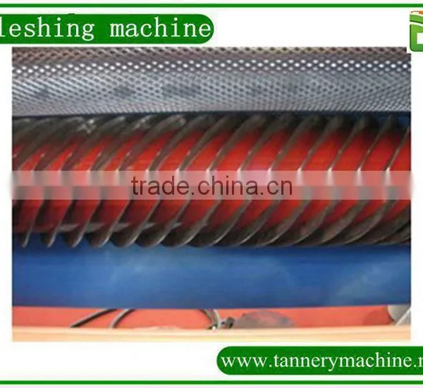 Italy Quality 1500mm Hydraulic Leather Fleshing Machine photo-2