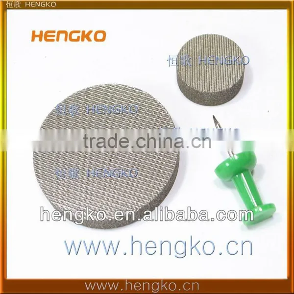 60 Microns Flashback Regulator Arrestor Microporous Sintered Filter Disk
