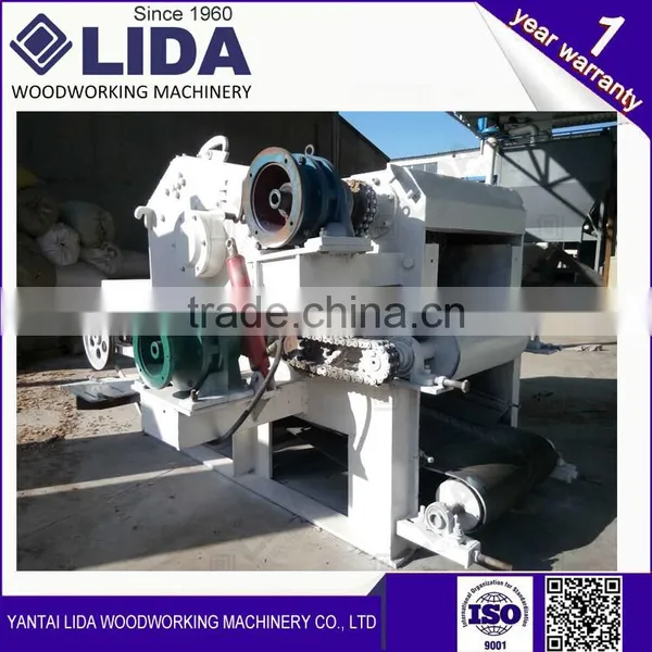 LIDA Electric Drum Wood Chipper LDBX2113 Producng Wood Chips With CE For Sale photo-4
