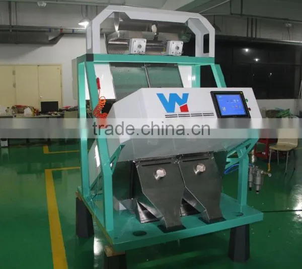 High Productivity 2 Chutes Garlic Cloves Intelligent Ccd Camera Color Sorter Machine photo-2