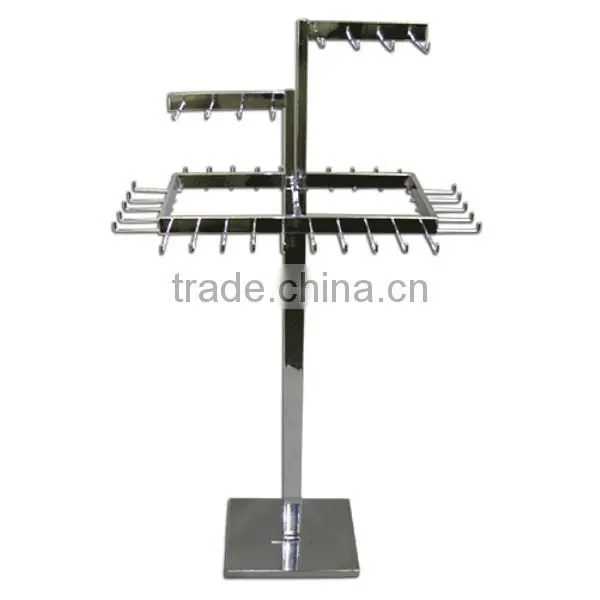 Rotating Metal Floor-standing Belt And Tie Display Stand photo-2