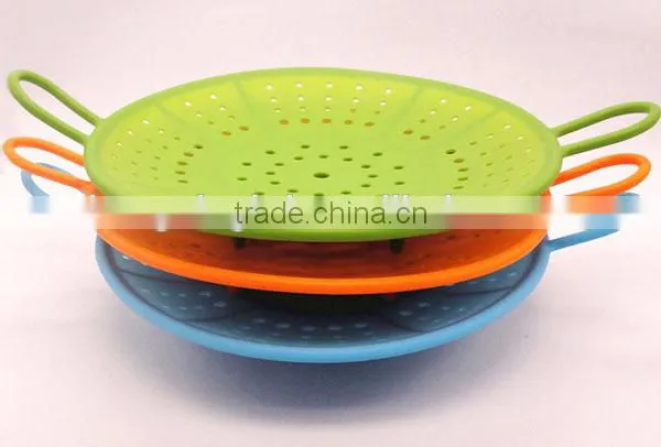 Hot Dog Vegetable Mini Steamer for Cooking Fruit Tray Cup Strainer 3 in 1 photo-4