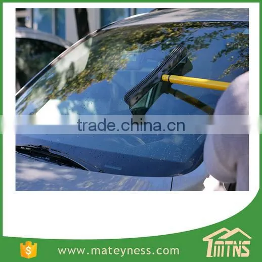 Slanted Side Sweep Clean Soft Rubber Broom Brush photo-6