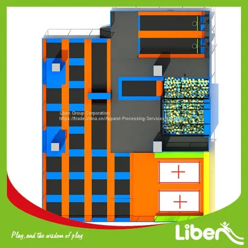 Kids Indoor Equipment Commercial Trampoline Park photo-3